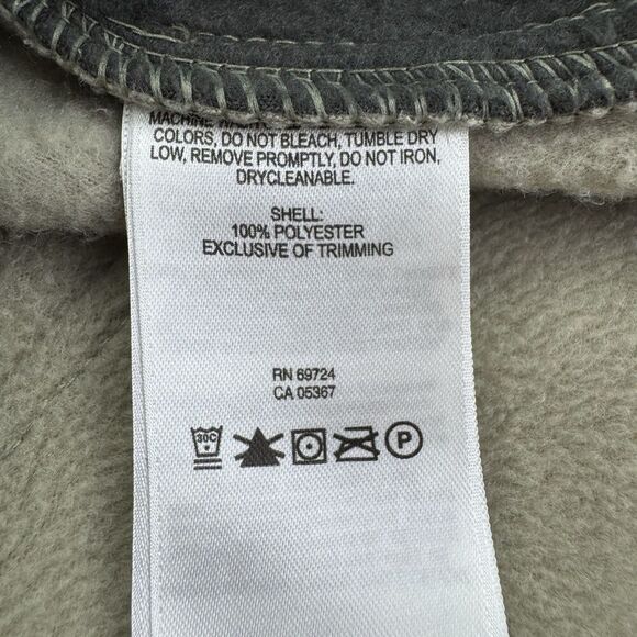 Columbia Tan Brown Fleece Vest Mens Size XL Full Zip - Picture 5 of 8